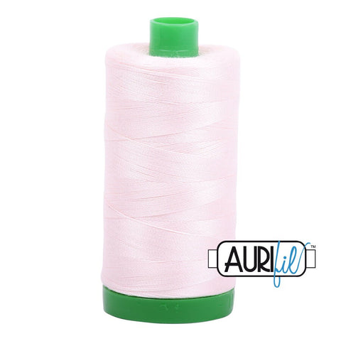AURIFIL 6723 Fairy Floss Pink MAKO 40 Weight Wt 1000m 1094y Spool Quilt Cotton Quilting Thread