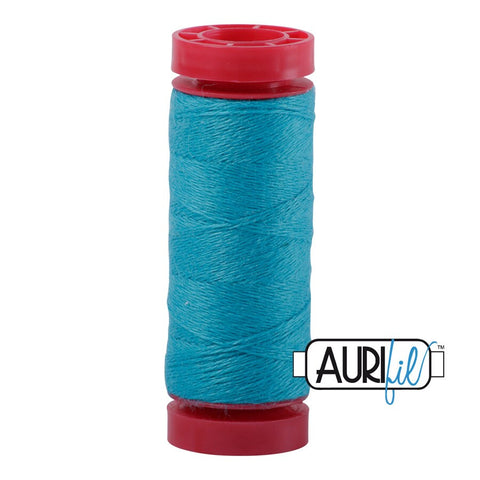 Aurifil LANA WOOL 8803 Ocean Blue 12 Weight Wt 50 Meters 54 Yards Spool Quilt Wool Quilting Thread
