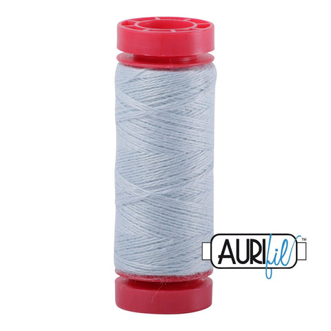 Aurifil LANA WOOL 8745 Robins Egg Blue 12 Weight Wt 50 Meters 54 Yards Spool Quilt Wool Quilting Thread