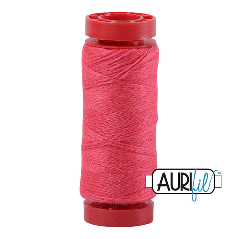 Aurifil LANA WOOL 8402 Cotton Candy Pink 12 Weight Wt 50 Meters 54 Yards Spool Quilt Wool Quilting Thread
