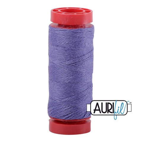 Aurifil LANA WOOL 8548 Lilac Purple 12 Weight Wt 50 Meters 54 Yards Spool Quilt Wool Quilting Thread