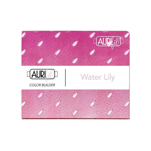 Aurifil Amazon Water Lily Color Builder Mako Cotton 50 Weight Large Spool VARIEGATED Pink Quilting Thread Set of 3 2515, 3660, 4660