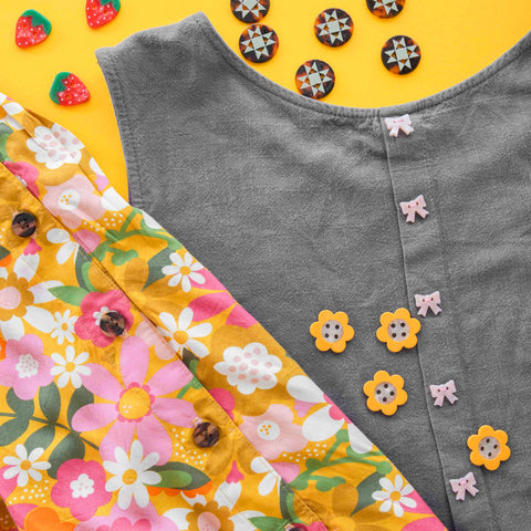 Strawberry Small 5/8" Buttons