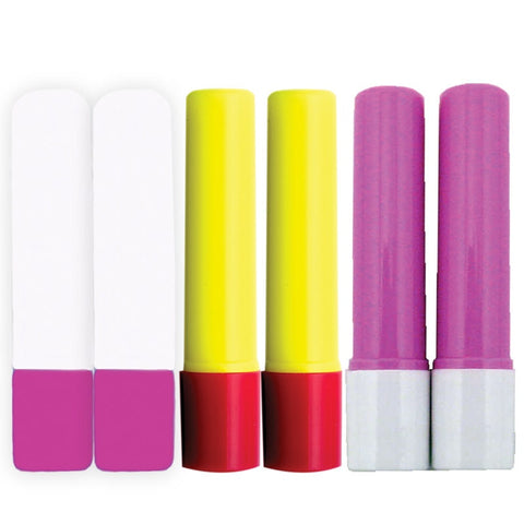 Sewline Glue Pen Refill Blue Pink Yellow Best Seller EPP English Paper Piecing Baste Water Soluble Archival Fabric Glue 6 Pack FAB50062
