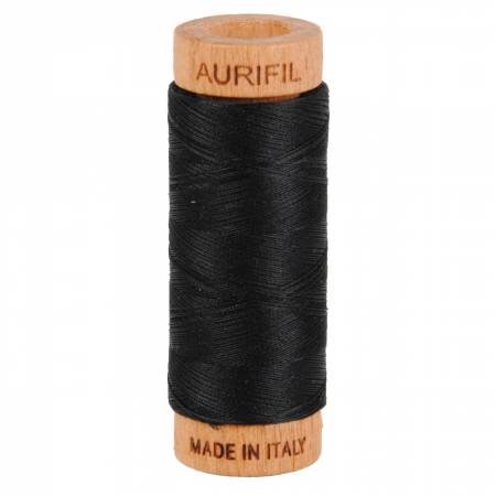 Aurifil NECESSITIES Set Beige White Gray Grey Black Neutral 80 Weight Cotton 300y 274m Mako Thread Set of 4 Spools 2000 2024 2600 2692