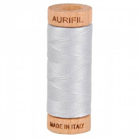 Aurifil NECESSITIES Set Beige White Gray Grey Black Neutral 80 Weight Cotton 300y 274m Mako Thread Set of 4 Spools 2000 2024 2600 2692