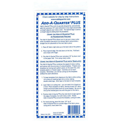 Add a Quarter Inch Plus Yellow 6 Inch
