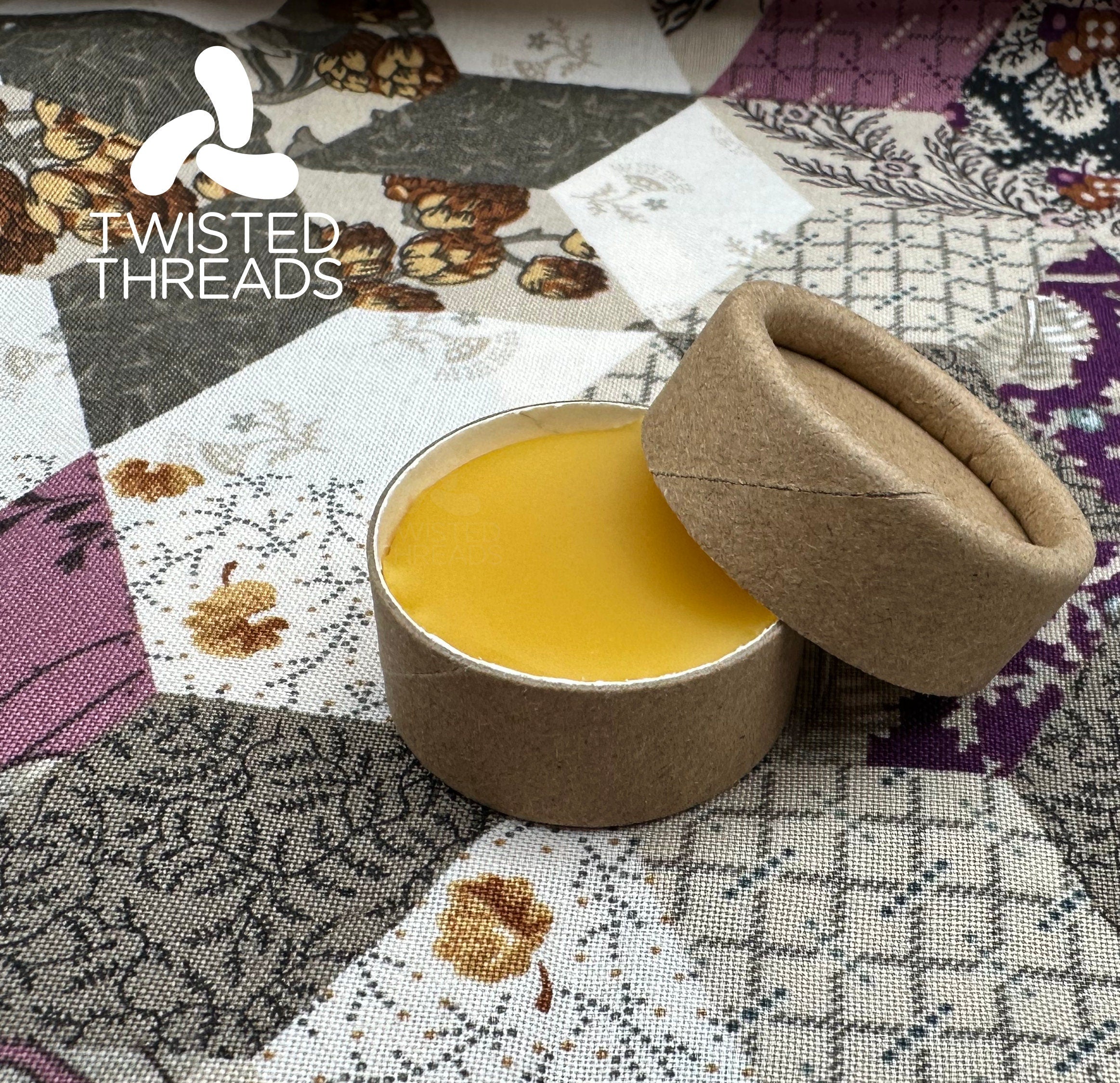 Beeswax Thread Conditioner Kraft Pot – Twisted Threads Fabric