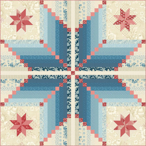 Virginia Star Mini Pattern Laundry Basket Quilts Strip Friendly Star Quilt Pattern 28.5 x 28.5