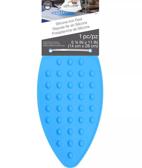 Dritz Raised Dot Bump Silicone Iron Rest Mat Heat-Safe 5.75" x 11" 82444