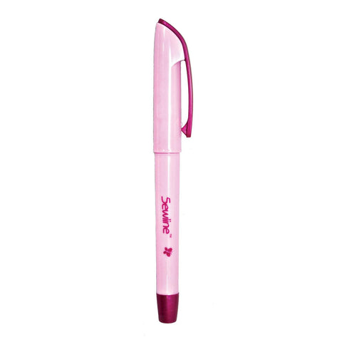 Sewline Air Erasable Fabric Pen 0.8mm Ceramic Roller Point Non-Permanent Water Soluble Fabric Pen FAB50027