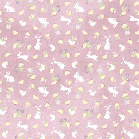 Little Chicks Layer Cake Soft Pastel Palette Maywood Woolies Flannel Teal Green Yellow Peach Teal Cotton Flannel 10 inch Fabric LC