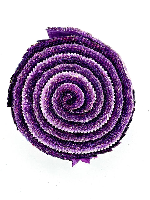 Java Batiks Purple Version 3 Batik Jelly Roll 40 2.5 Inch Fabric Strips ST-MASJAB-PUR3