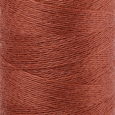 Aurifil LANA WOOL 8334 Cinnamon Rust Brown 12 Weight Wt 350 Meters 383 Yards Spool Quilt Wool Quilting Thread