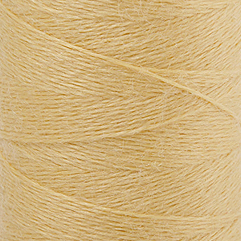 Aurifil LANA WOOL 8130 Butter Yellow 12 Weight Wt 350 Meters 383 Yards Spool Quilt Wool Quilting Thread