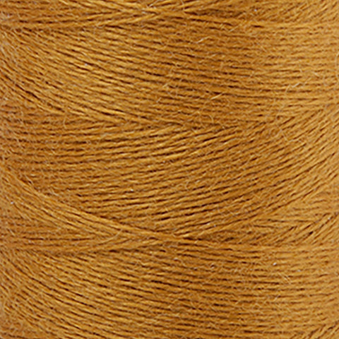 Aurifil LANA WOOL 8140 Mustard Dark Gold 12 Weight Wt 350 Meters 383 Yards Spool Quilt Wool Quilting Thread
