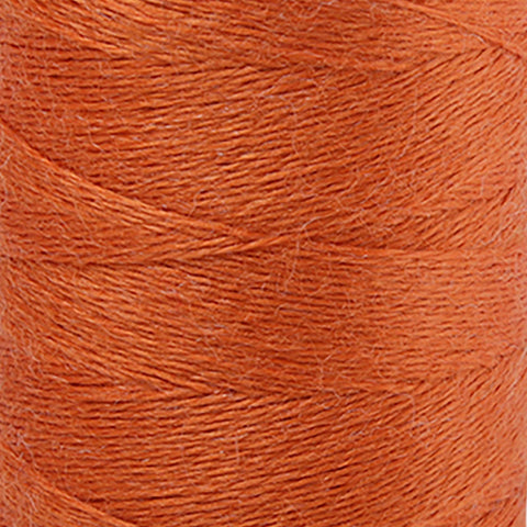 Aurifil LANA WOOL 8240 Pumpkin Orange 12 Weight Wt 350 Meters 383 Yards Spool Quilt Wool Quilting Thread