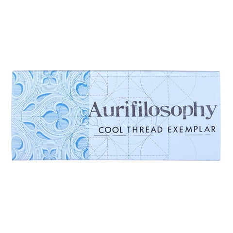 Aurifil Aurifilosophy Thread Exemplar Cool Collection Cotton Quilting Thread Set of 7 Blue Purple Green Grey ACMWFCO7