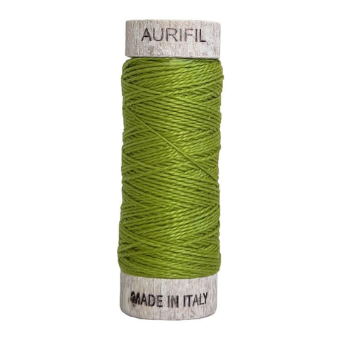 AURIFIL 1231 Spring Green MAKO 8 Weight Wt 35 Meters 38 Yards Spool Quilt Cotton Quilting Thread