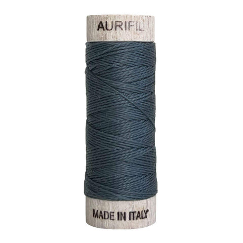 AURIFIL 1246 Dark Grey Gray MAKO 8 Weight Wt 35 Meters 38 Yards Spool Quilt Cotton Quilting Thread