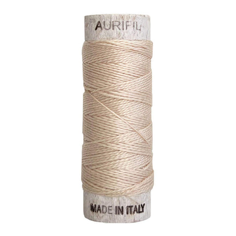 AURIFIL 2000 Light Sand Beige MAKO 8 Weight Wt 35 Meters 38 Yards Spool Quilt Cotton Quilting Thread