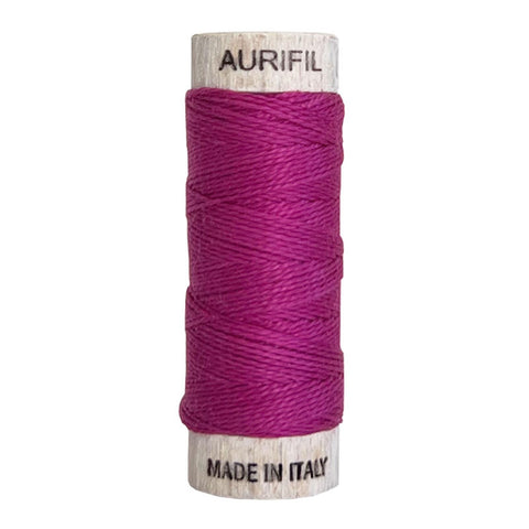 AURIFIL 2535 Magenta Pink MAKO 8 Weight Wt 35 Meters 38 Yards Spool Quilt Cotton Quilting Thread