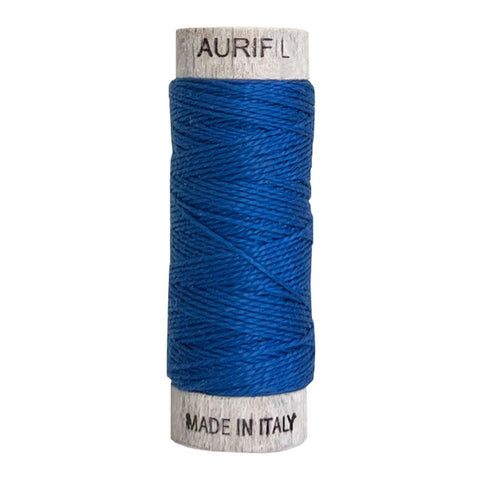 AURIFIL 2735 Medium Blue MAKO 8 Weight Wt 35 Meters 38 Yards Spool Quilt Cotton Quilting Thread