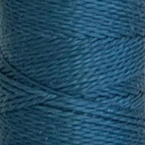 AURIFIL 4644 Smoke Blue Teal MAKO 8 Weight Wt 35 Meters 38 Yards Spool Quilt Cotton Quilting Thread