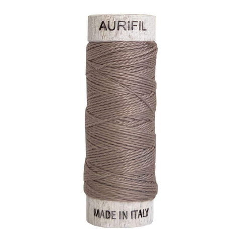AURIFIL 6730 Steam Punk Grey Gray MAKO 8 Weight Wt 35 Meters 38 Yards Spool Quilt Cotton Quilting Thread