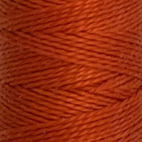 AURIFIL 2240 Rusty Orange MAKO 8 Weight Wt 35 Meters 38 Yards Spool Quilt Cotton Quilting Thread