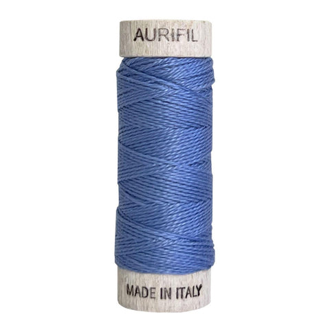 AURIFIL 2720 Light Delft Blue MAKO 8 Weight Wt 35 Meters 38 Yards Spool Quilt Cotton Quilting Thread
