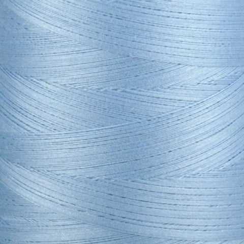 AURIFIL FORTY3 Cone 2710 Light Robin Eggs Blue Egyptian Mako Cotton 40 40/3 Weight Wt Triple Ply 3000 M 3280 Yards Quilt Quilting Thread