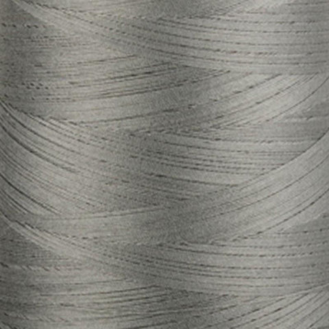 AURIFIL FORTY3 Cone 5004 Grey Gray Smoke Egyptian Mako Cotton 40 40/3 Weight Wt Triple Ply 3000 Meters 3280 Yards Quilt Quilting Thread