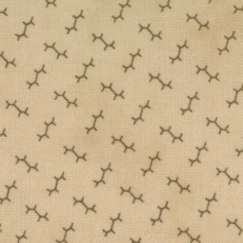 Moda OOP Collection for a Cause 2008 Tradition Floral Red Blue Tan Jelly Roll 2.5 Inch Strips Fabric