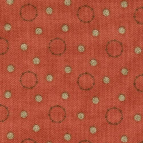 Moda OOP Collection for a Cause 2008 Tradition Floral Red Blue Tan Jelly Roll 2.5 Inch Strips Fabric