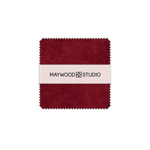 SHADOW PLAY Flannel Naturals Maywood Studios Flannel Complete Rainbow of Color Cotton Flannel 5 inch Fabric Charm Square