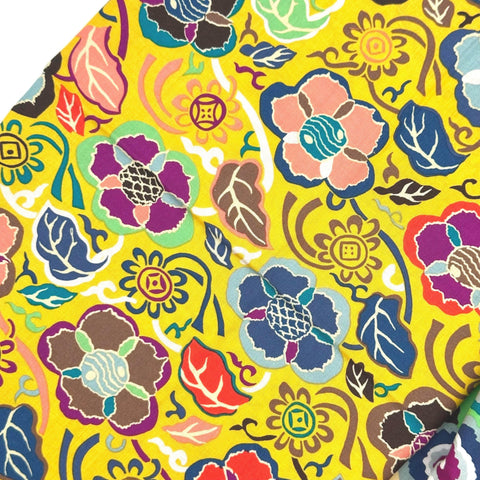 Rowan + Freespirit Kaffe Fassett 4 Piece HY Yellow Green Stash Builder Half Yards Quilting Cotton Fabric KFHY-11