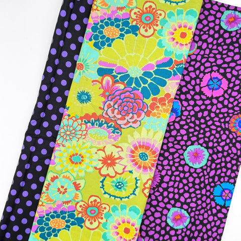 Rowan Freespirit Kaffe Fassett 4 Piece HY Stash Builder Half Yards Quilting Cotton Fabric KFHY-53