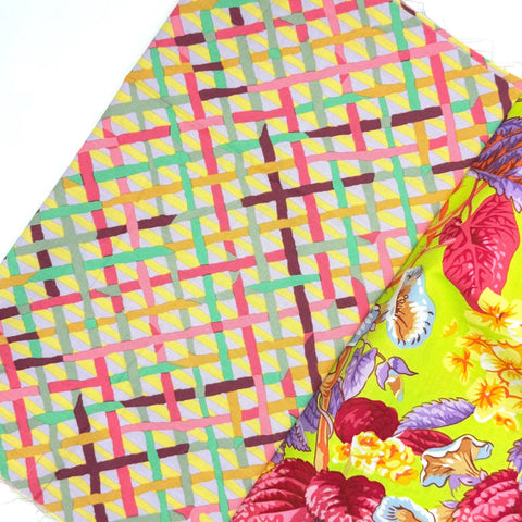 OOP Rowan Freespirit Kaffe Fassett 4 Piece Chubby Thirds 14-15 Inch Stash Builder Third Yards Quilting Cotton Fabric KCT11