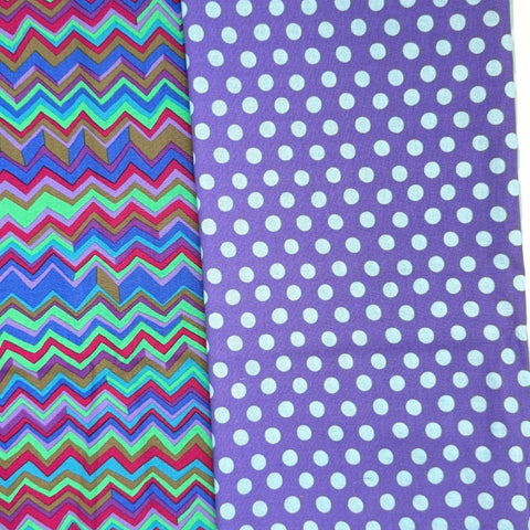 OOP Rowan Freespirit Kaffe Fassett 4 Piece Chubby Thirds 14-15 Inch Stash Builder Third Yards Quilting Cotton Fabric KCT7