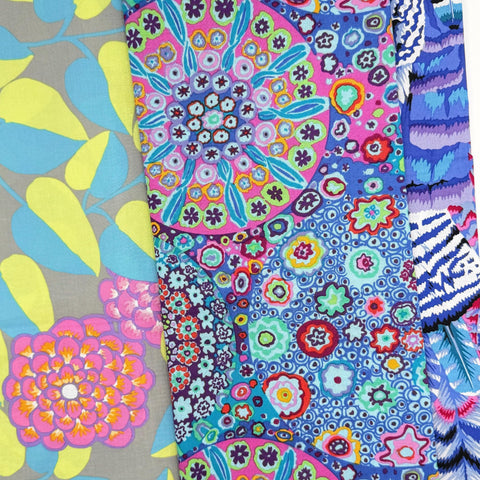 Rowan Freespirit Kaffe Fassett 4 Piece HY Stash Builder Half Yards Quilting Cotton Fabric KFHY-94