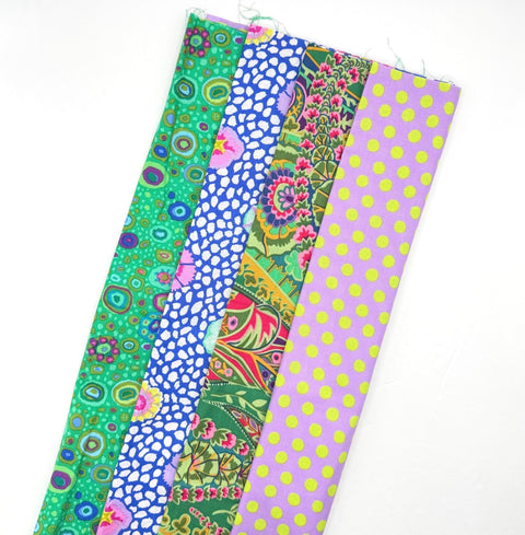 Rowan Freespirit Kaffe Fassett 4 Piece HY Stash Builder Half Yards Quilting Cotton Fabric KFHY-45
