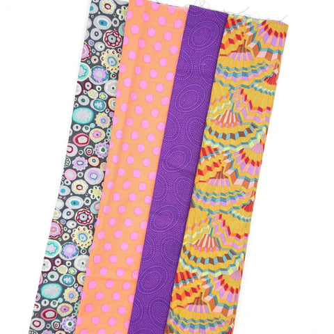 Rowan Freespirit Kaffe Fassett 4 Piece HY Stash Builder Half Yards Quilting Cotton Fabric KFHY-47