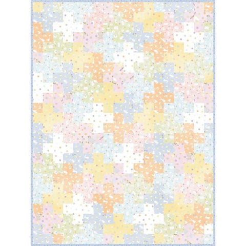 Little Chicks Baby Jelly Roll Maywood Woolies Flannel Blue Green Grey Gray Yellow Peach Cotton Flannel 40 2.5 inch Strips Fabric Jelly Roll