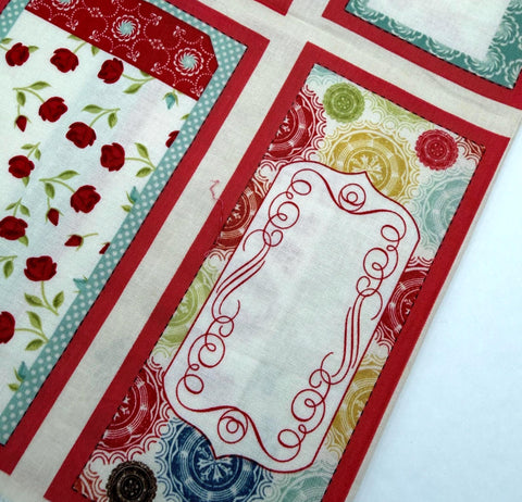 OOP Moda Odds and Ends Cosmo Cricket Quilt Project Label 24 Inch Panel 37040 PAN6