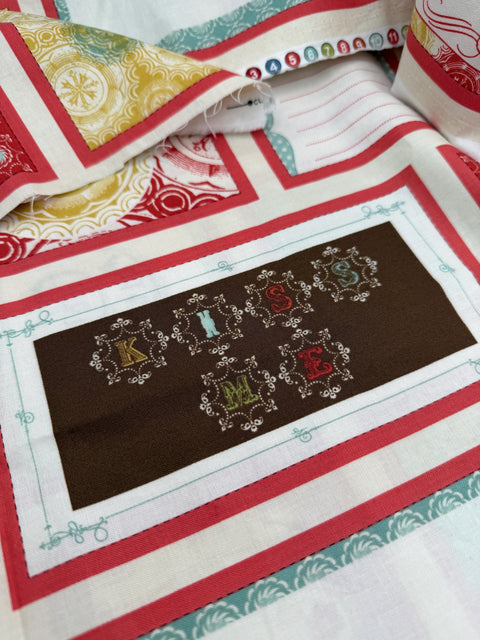 OOP Moda Odds and Ends Cosmo Cricket Quilt Project Label 24 Inch Panel 37040 PAN6