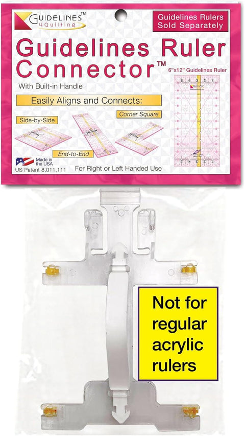 Guidelines 4 Quilting Quilt Ruler Connector GL-CNX
