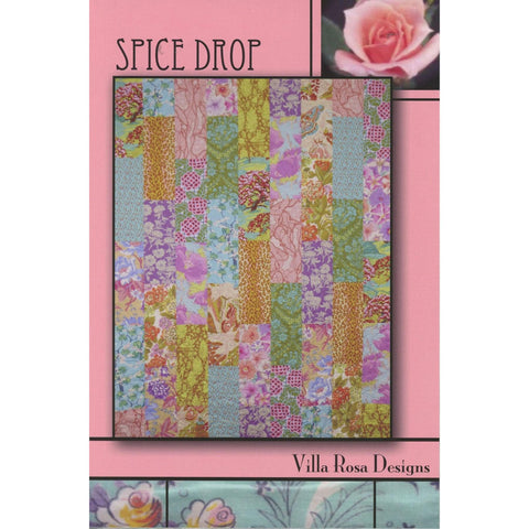 Villa Rosa Designs Spice Drop Quilt Pattern Card 54 x 72