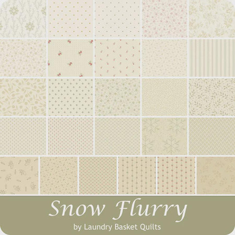 NEW Andover LBQ Edyta Sitar Laundry Line Laundry Basket Quilts Tonal Medium Tan Cream Layer Cake 10 inch Square Fabric