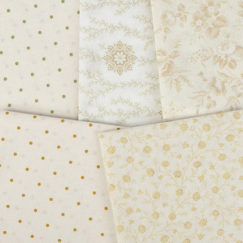 NEW Andover LBQ Edyta Sitar Laundry Line Laundry Basket Quilts Tonal Medium Tan Cream Layer Cake 10 inch Square Fabric